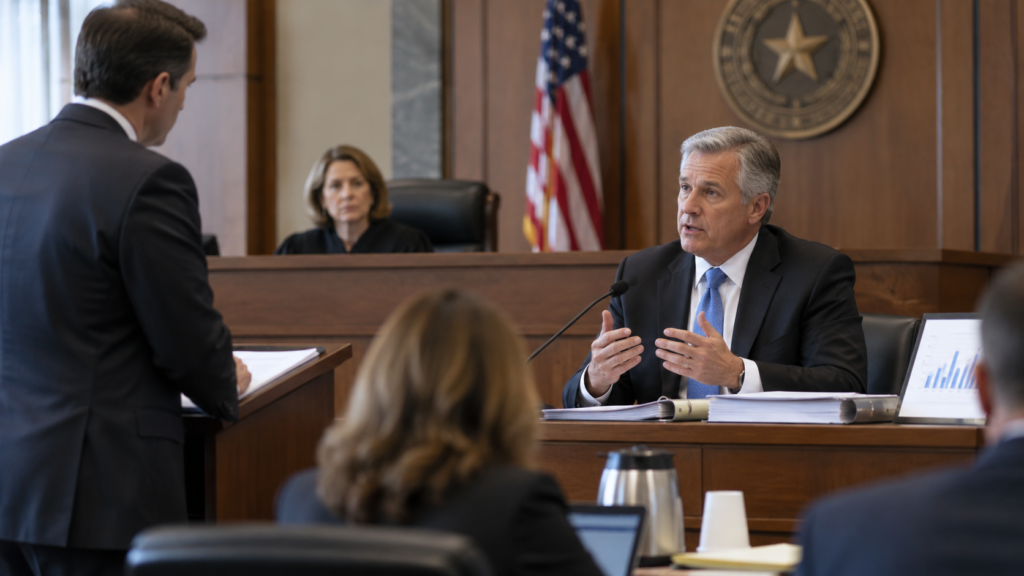 Financial Expert Testifying in a Commercial Dispute